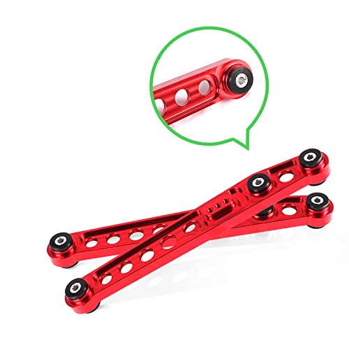 POSENG Rear Lower Control Arm Subframe Brace Tie Bar kit Compatible with Honda Civic EK 1996 1997 1998 1999 2000 - Image 2