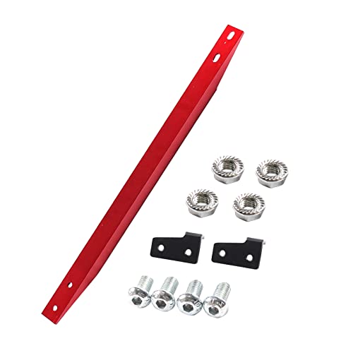 POSENG Rear Lower Control Arm Subframe Brace Tie Bar kit Compatible with Honda Civic EK 1996 1997 1998 1999 2000 - Image 4