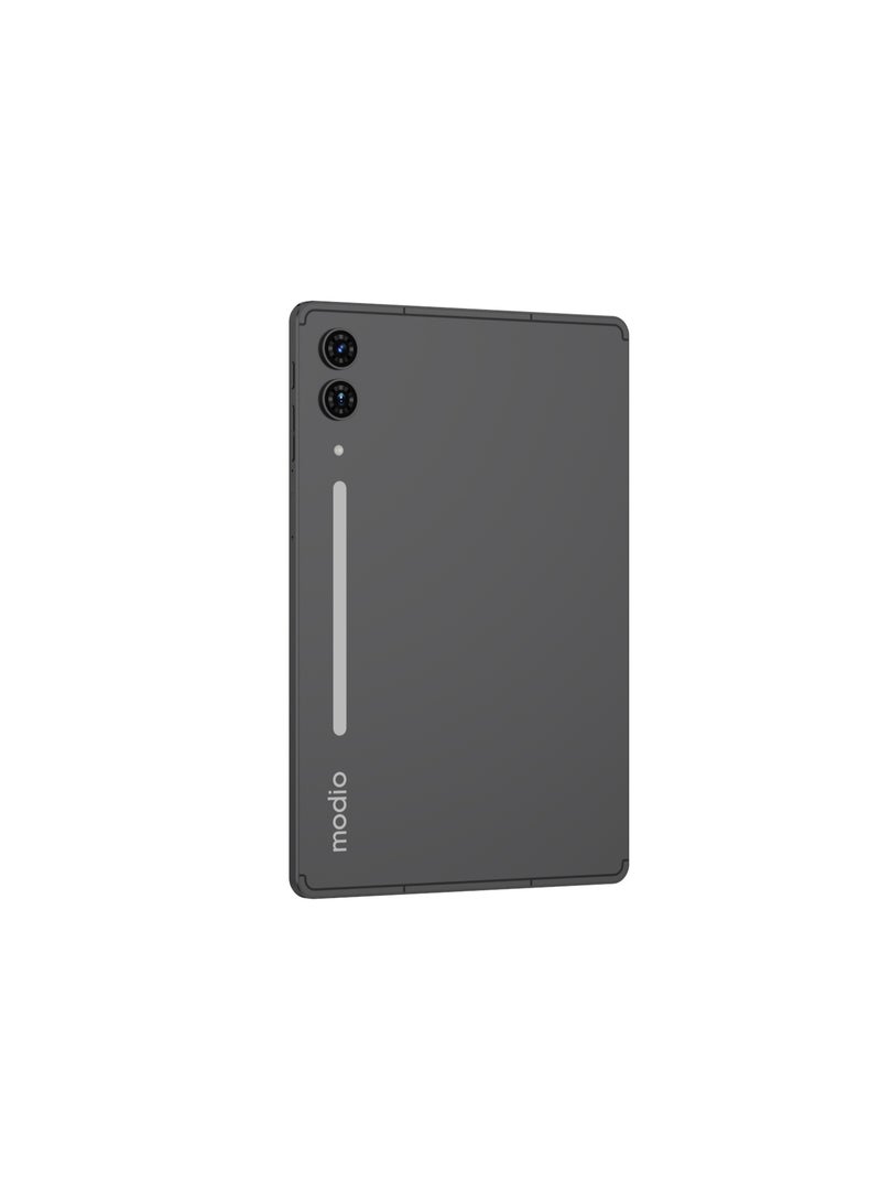 موديو جهاز لوحي أندرويد M45 بشاشة 10.1 بوصة مع 12 جيجابايت RAM + 512 جيجابايت ROM وبطارية 10000 مللي أمبير ولوحة مفاتيح وفأرة - رمادي - Image 3