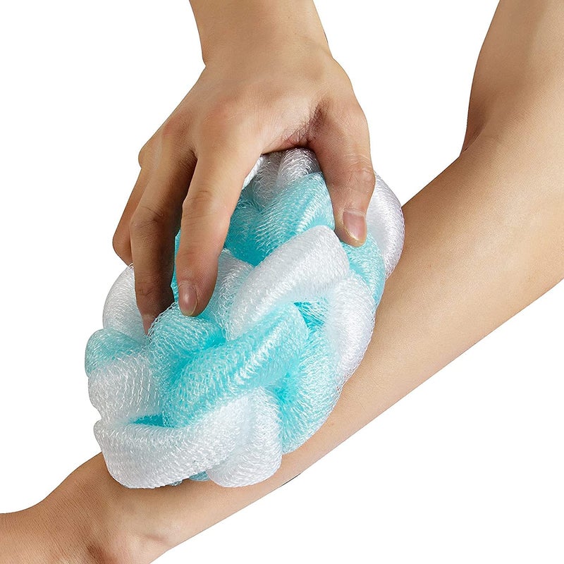 Elecsera Scrubber Bath Sponge Long Loofah for Men and Women Colour May Vary - Image 2