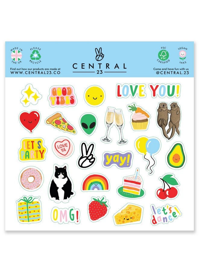 Central 23 Boy Birthday Card Birthday Letters Otter Kids Birthday Card For Men Women Baby Girl Comes With Fun Stickers - Image 4