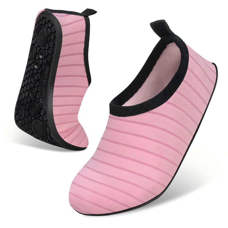Janustar Kids Water Shoes for Boys Girls, Quick Dry Barefoot Aqua Socks for Beach, Swim, Pool Outdoor Sports - Image 1
