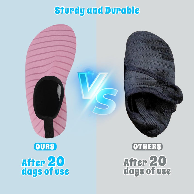 Janustar Kids Water Shoes for Boys Girls, Quick Dry Barefoot Aqua Socks for Beach, Swim, Pool Outdoor Sports - Image 3