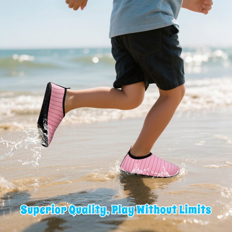 Janustar Kids Water Shoes for Boys Girls, Quick Dry Barefoot Aqua Socks for Beach, Swim, Pool Outdoor Sports - Image 2