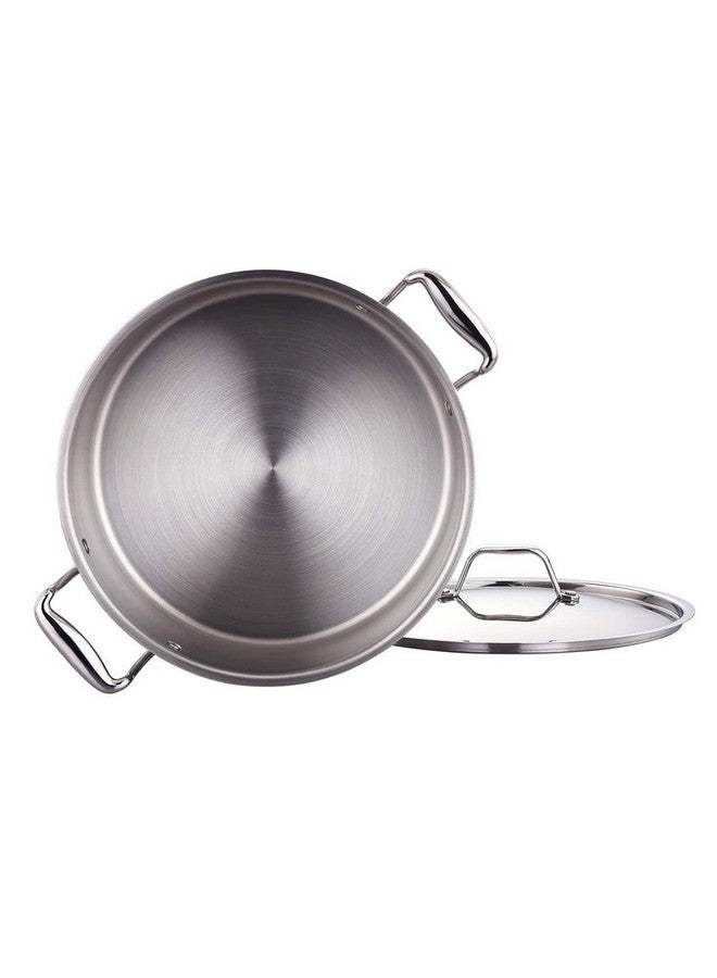 Maxima Triply Stainless Steel SaucePot 22cm, 4.2 Liter - Superior Heat Conductivity, Versatile Sizes, and Durability for Perfectly Even Cooking - Ideal for Induction Stovetops - Image 3