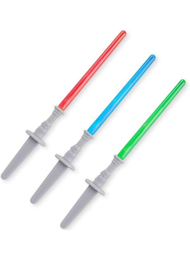 Super Z Outlet Star Wars Inspired Design Light Sabre Cupcake Decoration Toppers Sticks Picks Set For Children Birthday Party Fan Shows Movies 4" Inches Tall (24 Pack)  - Image 1