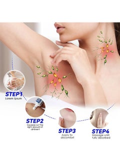 Sumifun Lymphatic Ointment for Armpit and Neck Lymphatic Care Ointment 20g  - Image 3