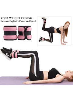 RATSAW Ankle and Wrist Weights with Adjustable Strap for Arm Hand and Leg Walking Jogging Gymnastics Aerobics  Ankle and Wrist Weights for Women Men  - Image 3