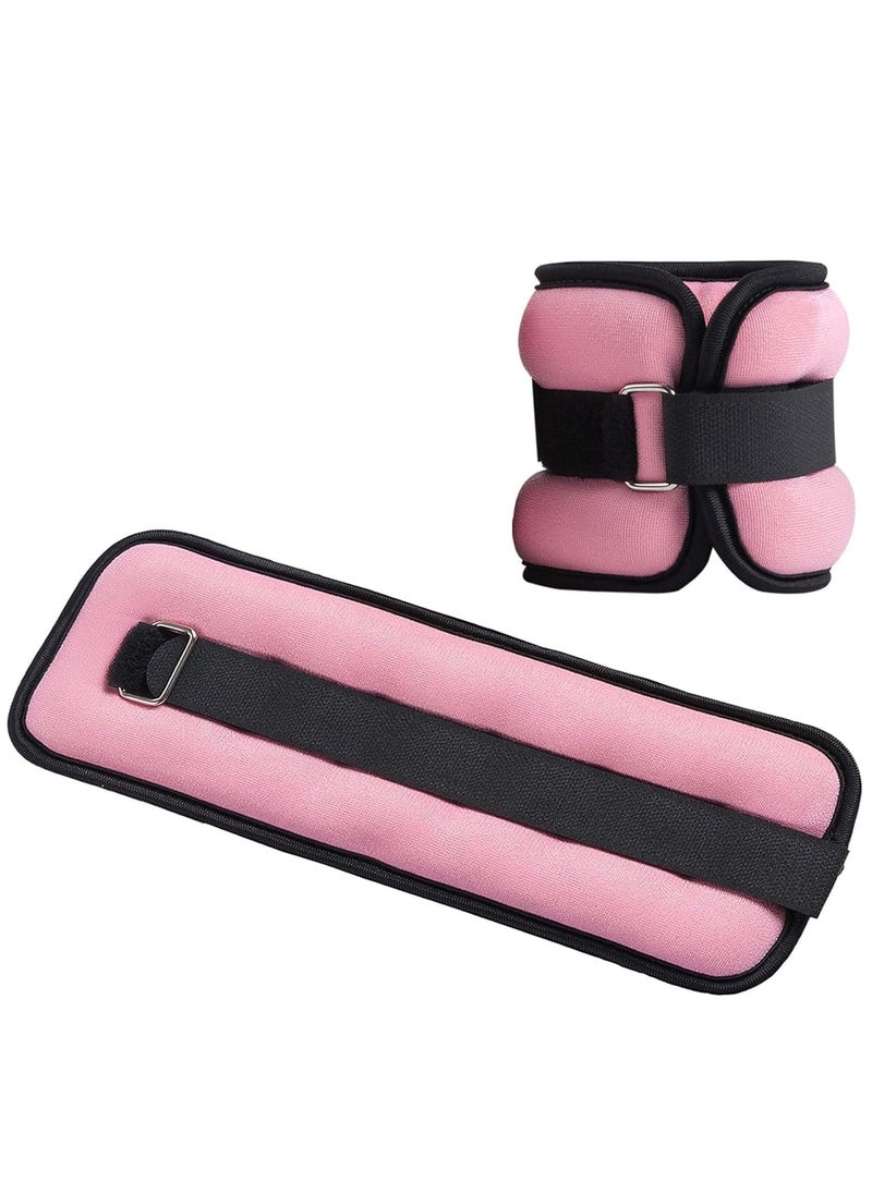 RATSAW Ankle and Wrist Weights with Adjustable Strap for Arm Hand and Leg Walking Jogging Gymnastics Aerobics  Ankle and Wrist Weights for Women Men  - Image 1