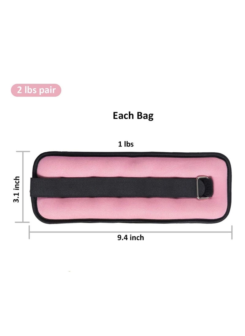 RATSAW - Ankle and Wrist Weights with Adjustable Strap for Arm Hand and Leg Walking Jogging Gymnastics Aerobics  Ankle and Wrist Weights for Women Men - Image 1