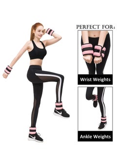 RATSAW Ankle and Wrist Weights with Adjustable Strap for Arm Hand and Leg Walking Jogging Gymnastics Aerobics  Ankle and Wrist Weights for Women Men  - Image 2