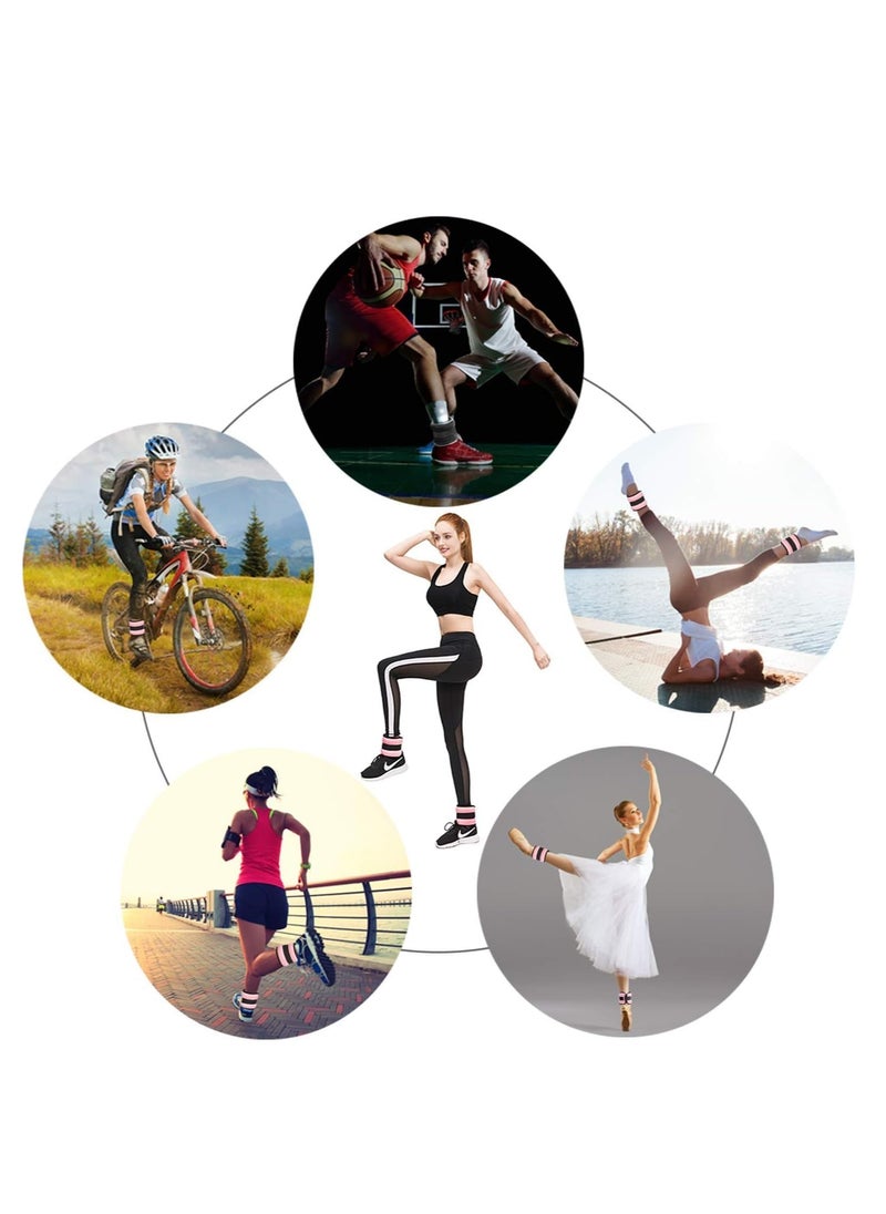 RATSAW Ankle and Wrist Weights with Adjustable Strap for Arm Hand and Leg Walking Jogging Gymnastics Aerobics  Ankle and Wrist Weights for Women Men  - Image 5