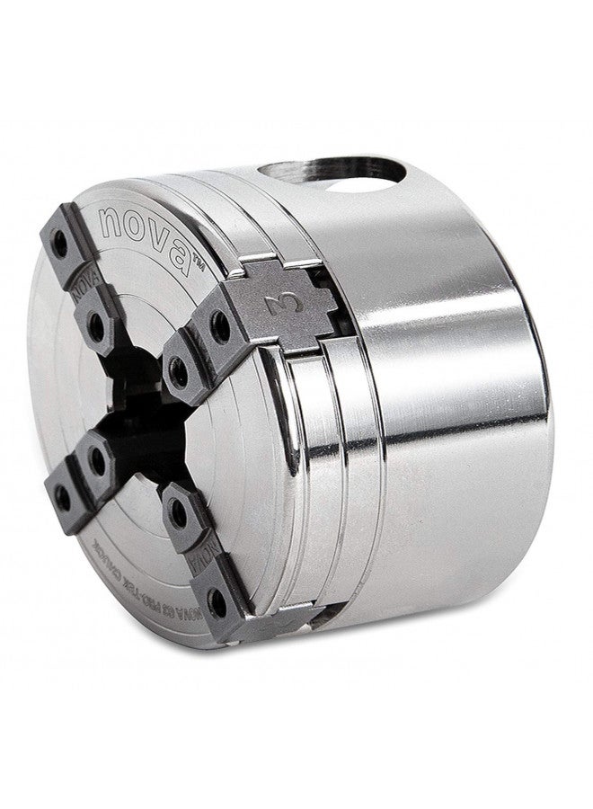 NOVA NOVA 48291 PREMIER PRO-TEK G3 CHUCK With 2" PRO-TEK Jaws, Woodworm screw, & Dlx. Storage Box, Direct Thread Version 1"x 8 TPI Only (Does Not Use Inserts) - Image 2