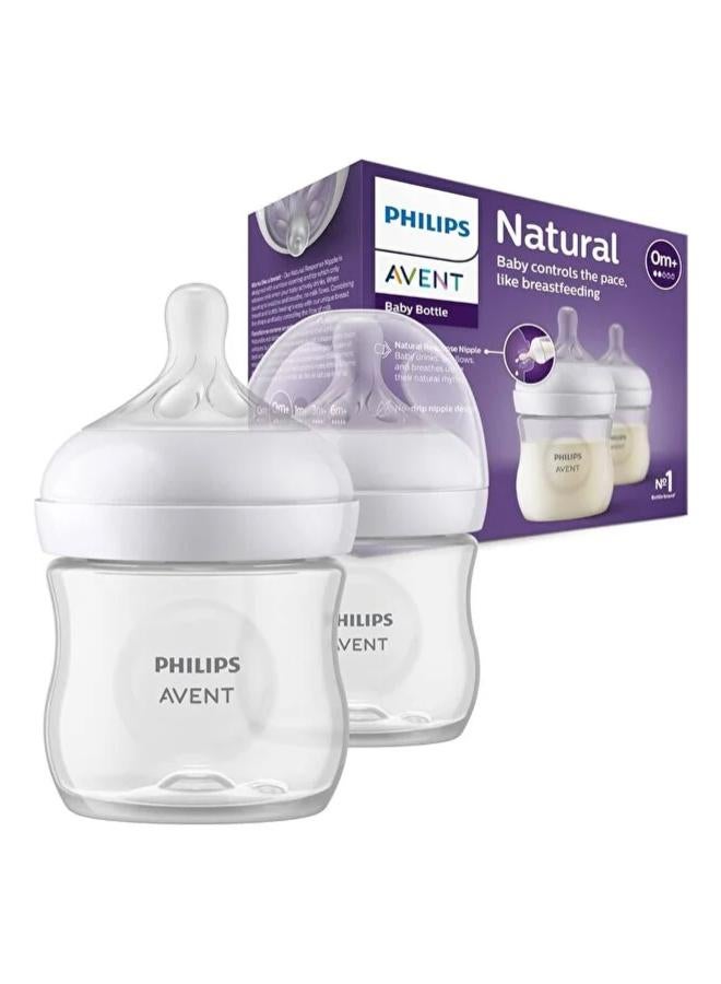 Philips Avent Avent Natural Bottle Response (0M+) 125ml- 2 Pack - Image 2