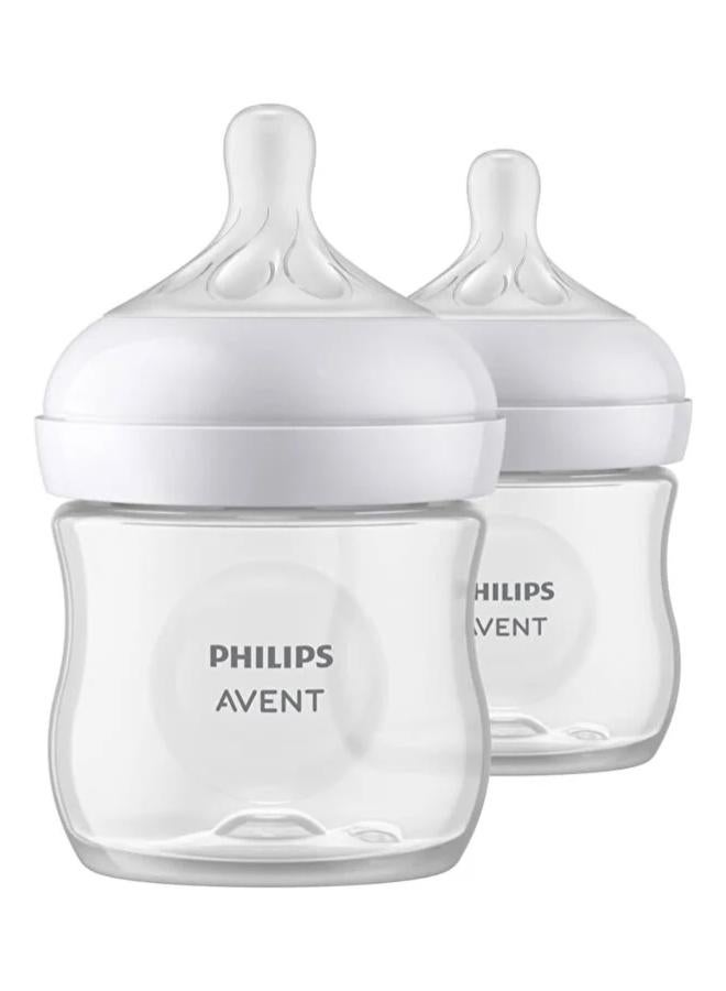 Philips Avent Avent Natural Bottle Response (0M+) 125ml- 2 Pack