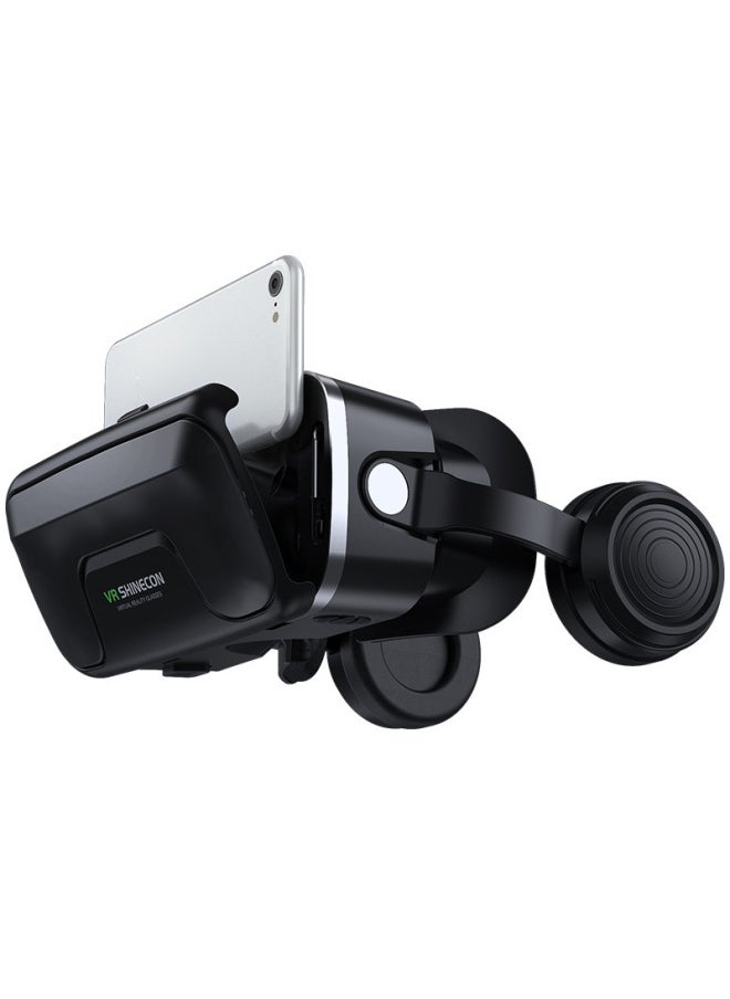 Upgraded Version VR Glasses Virtual Reality 3D Eyes Headset Shinecon G04EA Enhanced Model For Children Adults Fashion Business-Color:6 Generation VR B03 Handle