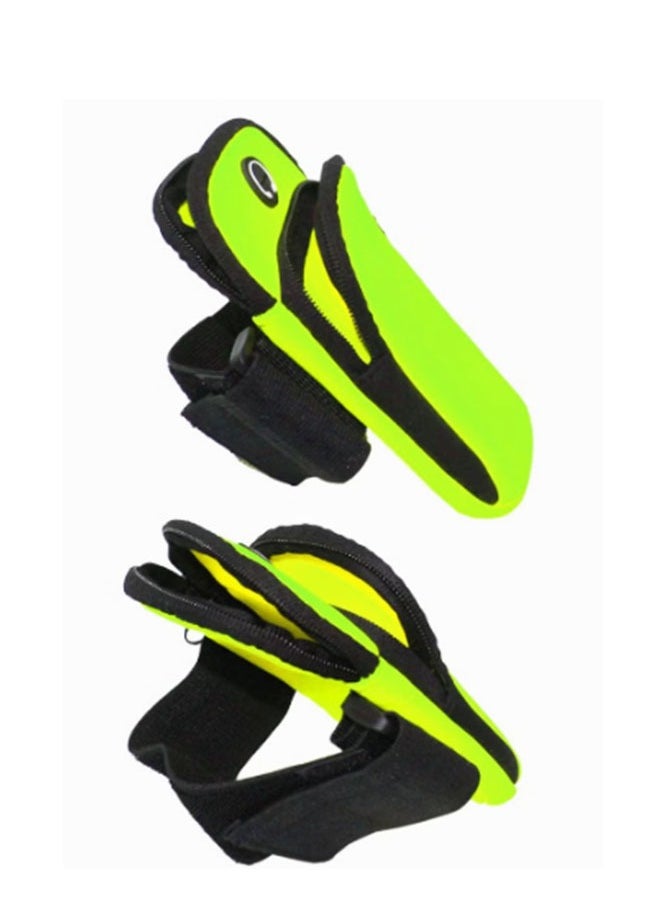 Ant - Armband Phone Case Bag with Earphone Hole for Sports Running Jogging Exercising Gym， Double Pockets for Holding Mobile Phone Keys Money Bank Cards - Image 1