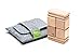 Tegu 8 Piece Tegu Pocket Pouch Magnetic Wooden Block Set Natural - Image 2
