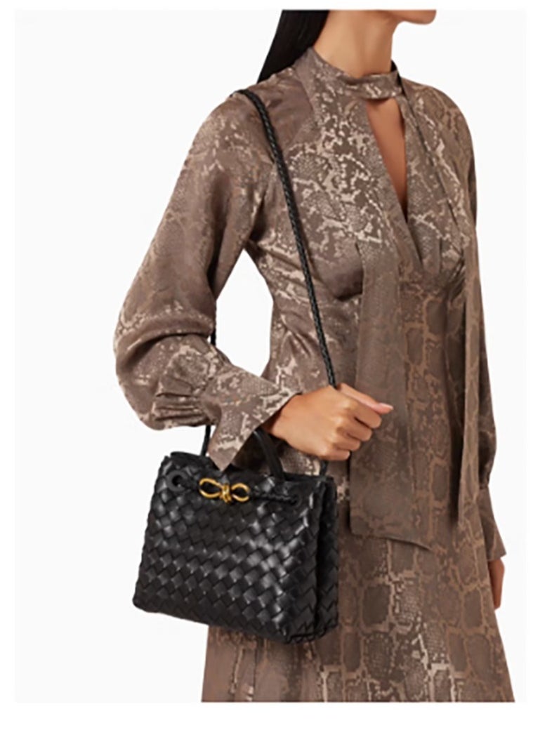 BV - The petite Andiamo top - handle bag crafted from Intrecciato leather. “petite - Image 1
