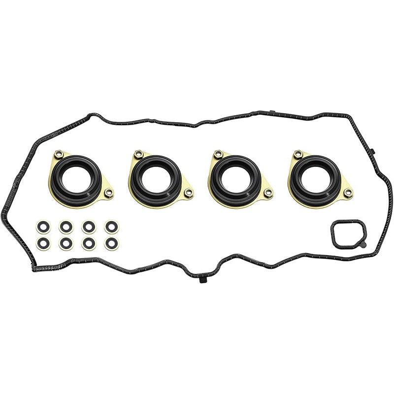 Sorello Engine Valve Cover Gasket Set for Acura ILX 2015-2020 for Honda Accord 2013-2017 for Honda CR-V 2015-2019 2.4L - +Replace 12030-5A2-A01 VS50887 VS50916 - Image 1