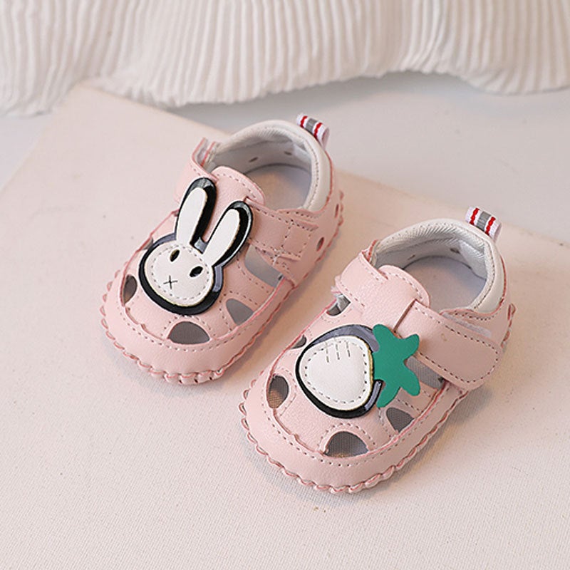 A Generation Of Baby Shoes Men'S And Women'S Baby Sandals 0-1-Year-Old Children'S Soft-Soled Toddler Shoes Baotou Princess Shoes Summer - Image 1