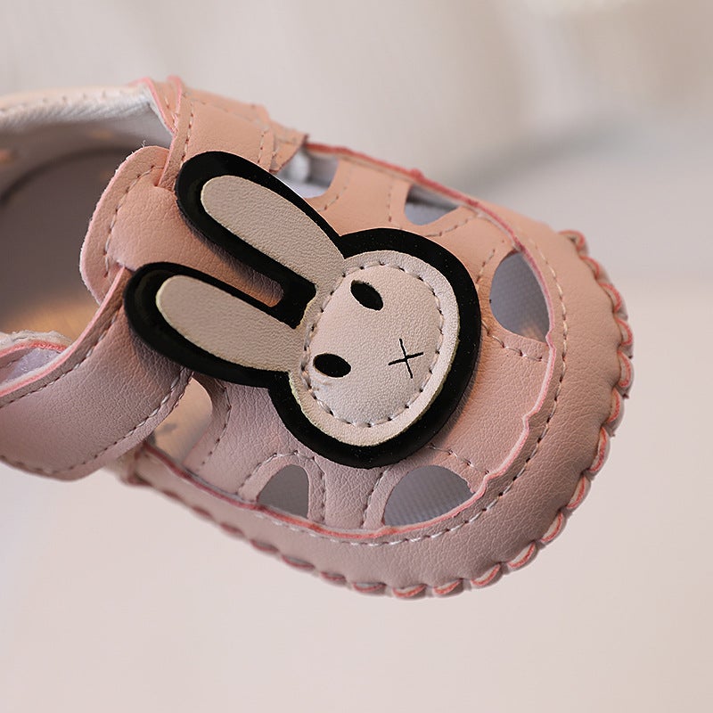 A Generation Of Baby Shoes Men'S And Women'S Baby Sandals 0-1-Year-Old Children'S Soft-Soled Toddler Shoes Baotou Princess Shoes Summer - Image 3