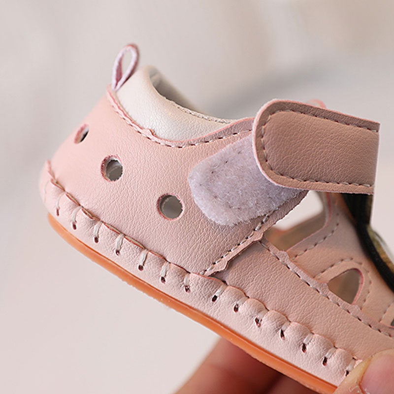 A Generation Of Baby Shoes Men'S And Women'S Baby Sandals 0-1-Year-Old Children'S Soft-Soled Toddler Shoes Baotou Princess Shoes Summer - Image 5