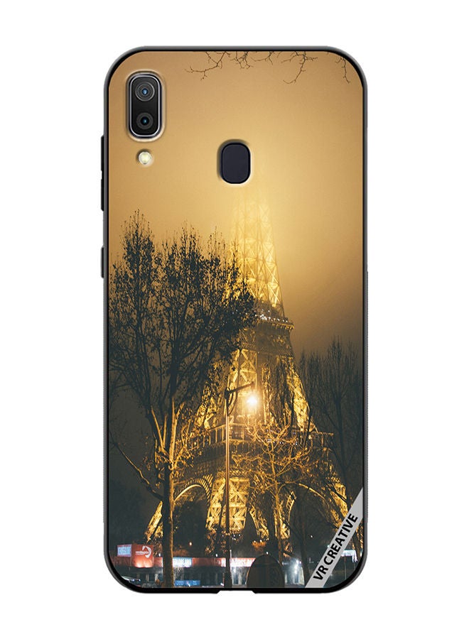 VR CREATIVE Protective Case Cover For Samsung Galaxy A30 Eiffel Paris Design Multicolour - Image 1
