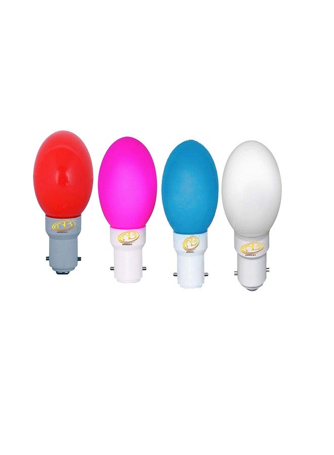 ambert 0.5-watt led night lamp bulb 4-pieces combo pack - Image 1