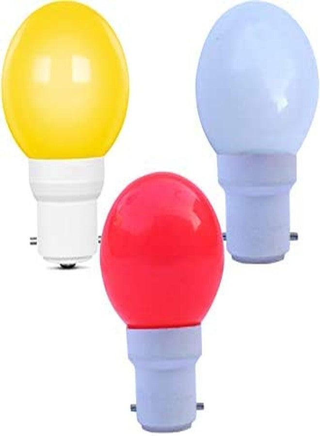 ambert 0.5-watt led night lamp bulb 4-pieces combo pack - Image 2