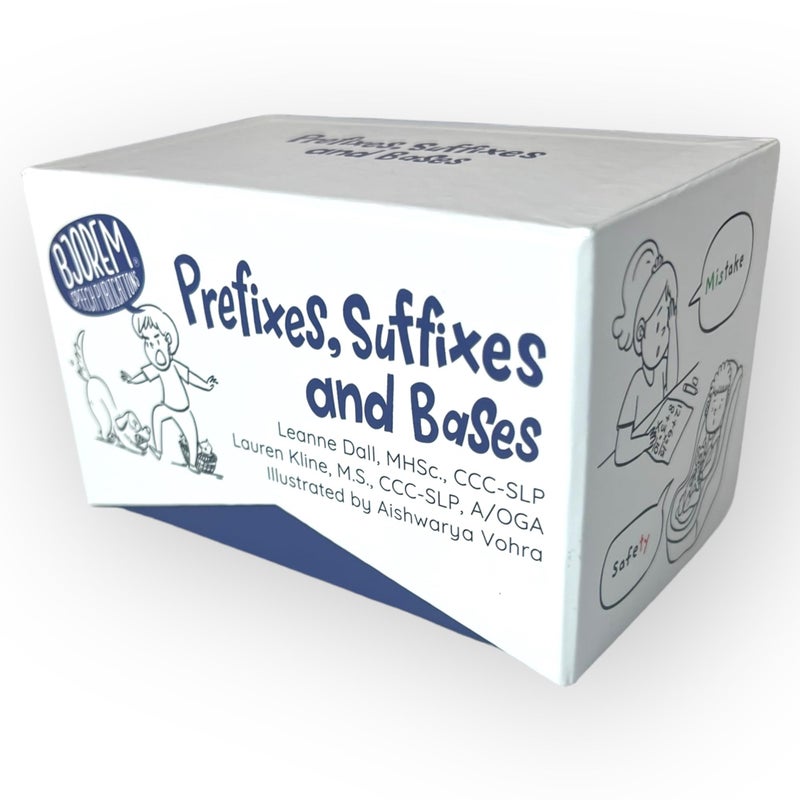 Bjorem Speech Prefixes Suffixes Bases Card Deck Vocabulary Reading Comprehension Tool for Literacy Classrooms Home Learning Instruction - Image 3