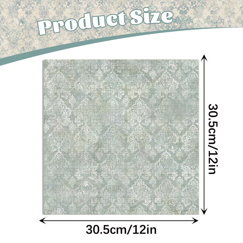 MIATTCLD Scrapbook Paper 12x12 Double Sided Background Paper for Scrapbooking, 48 Sheets/48 Designs Decorative Craft Papers Vintage Patterned Papers for Card Making Journaling Decor (A) - Image 2