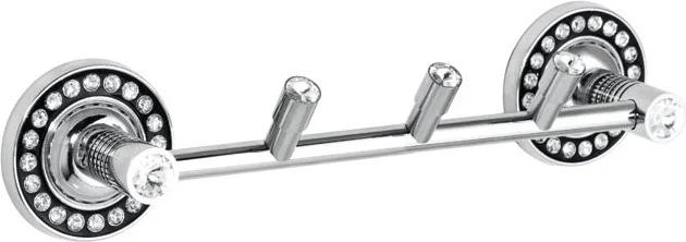 Saray Banyo Saray Bathroom Regina Chrome 3-Piece Hanger