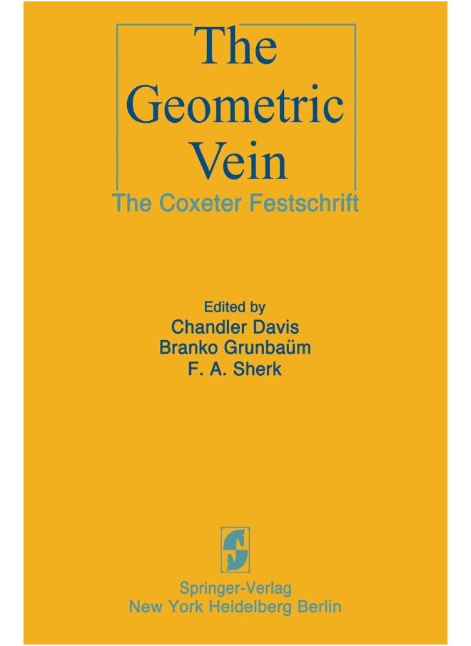 The Geometric Vein: The Coxeter Festschrift 