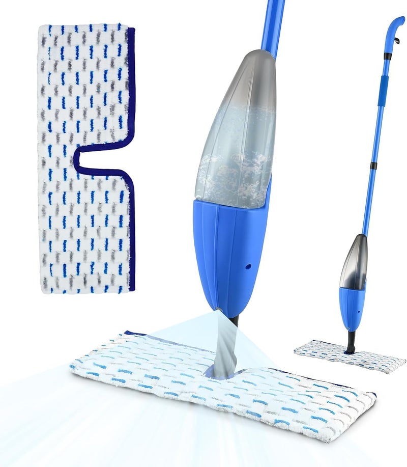 Macromax Falcon Double Spray Mop – 360° Rotating Floor Mop with Dual Spray Nozzles & Microfiber Pad - Image 1
