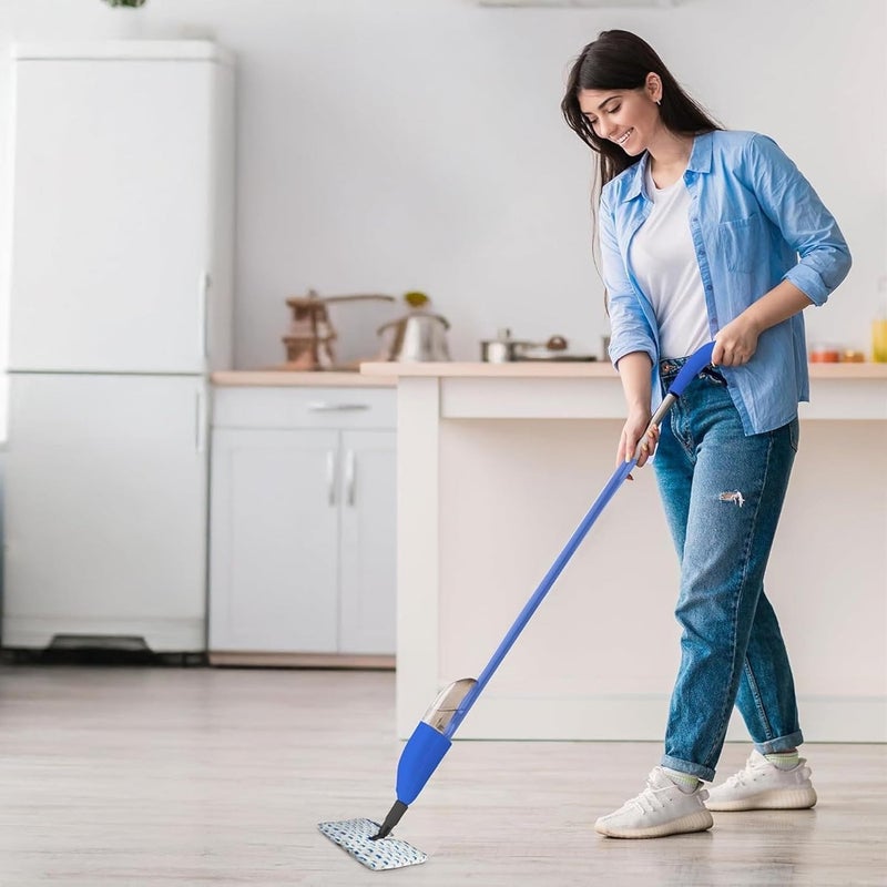 Macromax Falcon Double Spray Mop – 360° Rotating Floor Mop with Dual Spray Nozzles & Microfiber Pad - Image 4