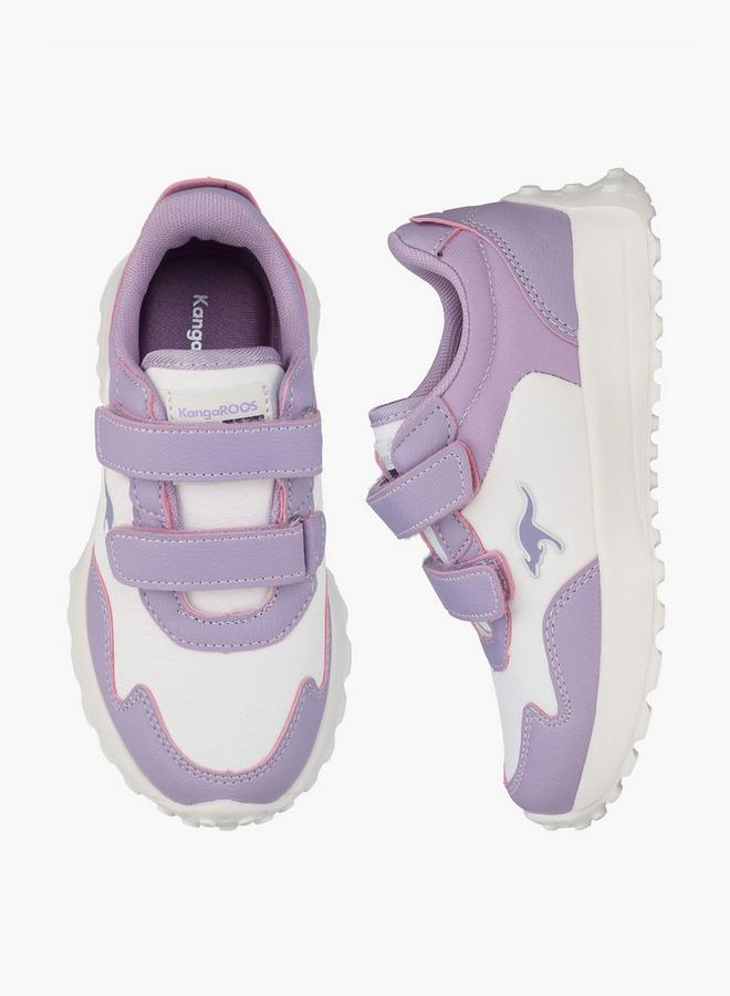 kangaROOS Girls Hook & Loop School Sneakers - Image 3
