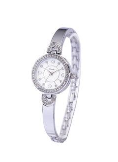 Kimio Women's Luxury Stainless Steel Diamond Dial Bracelet Quartz Wrist Watch