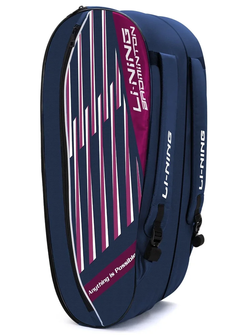 لي-نينج لي-نينغ فلاش طقم تنس الريشة بسحاب مزدوج من البوليستر