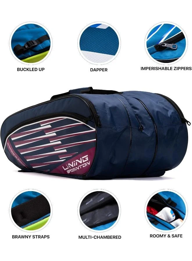 Li-Ning  Li-Ning Flash Double Zipper Polyester Badminton Kit  | Best Price UAE