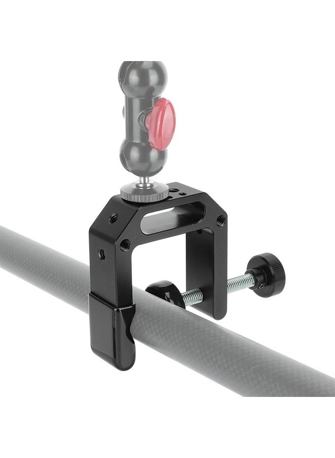 CAMVATE مشبك C (موسع) مع خيوط متعددة 1/4"-20 و 3/8"-16 (رقبة 2.25") - 3305 - Image 3