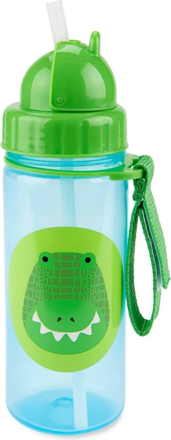 Skip Hop Skiphop Zoo Straw Drinker Crocodile - New