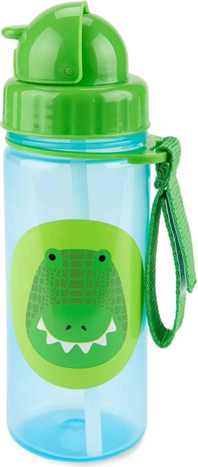 Skip Hop Skiphop Zoo Straw Drinker Crocodile - New