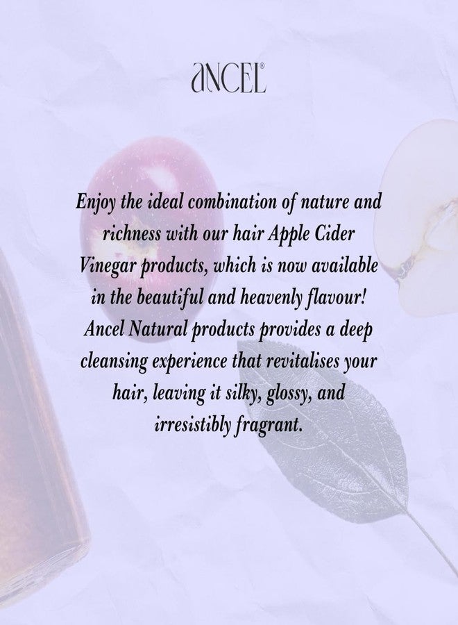 أنسيل شامبو خل التفاح من أنسيل 300 مل | زيت اللوز وزيت الأرغان | يشجع على تنظيف فروة الرأس بالكامل وإنعاشها | خالٍ من الكبريتات والبارابين | - Image 4