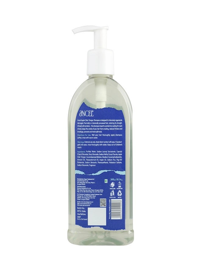 أنسيل شامبو خل التفاح من أنسيل 300 مل | زيت اللوز وزيت الأرغان | يشجع على تنظيف فروة الرأس بالكامل وإنعاشها | خالٍ من الكبريتات والبارابين | - Image 5