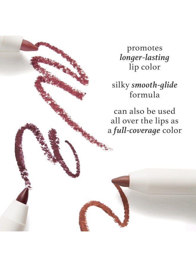 Julep With A Trace Retractable Creamy Longlasting Lip Liner Antique Rose - Image 4