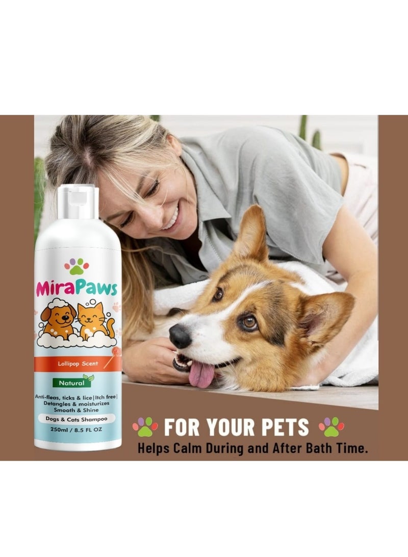 ميرابوس شامبو للحيوانات الأليفة - برائحة اللوللى بوب 250 مل - Image 4