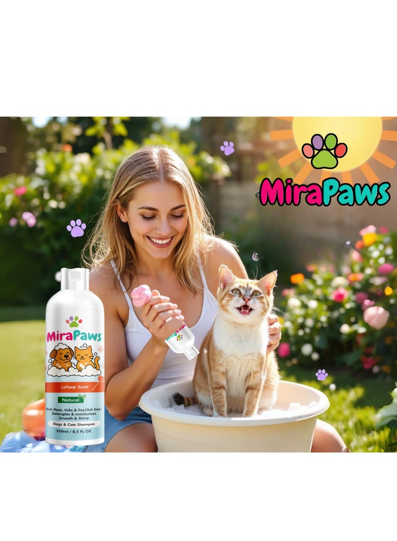 ميرابوس شامبو للحيوانات الأليفة - برائحة اللوللى بوب 250 مل - Image 3