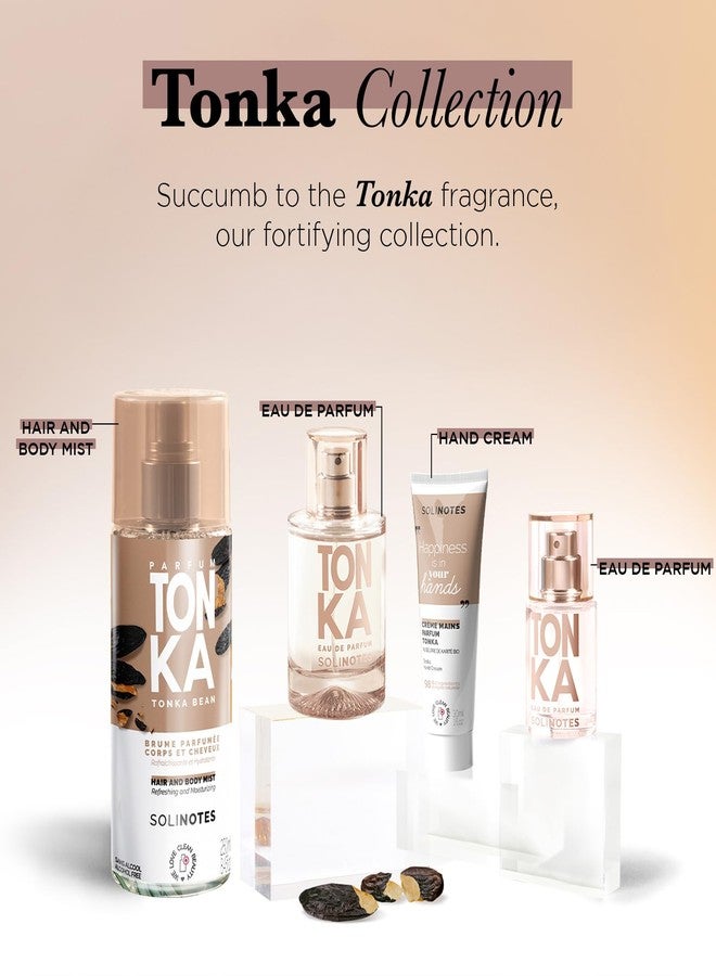 Solinotes Paris Solinotes Tonka Nourishing Hand Cream,Moisturizing Hand Lotion with Organic Shea Butter & Sweet Almond Oil,Non-Greasy Fast-Absorbing Formula,97.8% Natural Ingredients, Vegan,Made in France,1 Fl Oz - Image 5