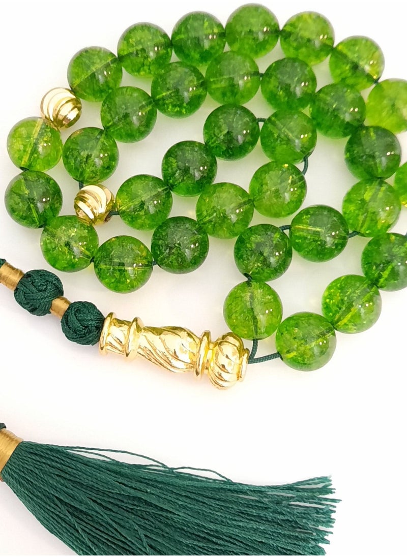 Miracle Empire 18k Gold Plated Tasbeeh Prayer Bead  - Image 2